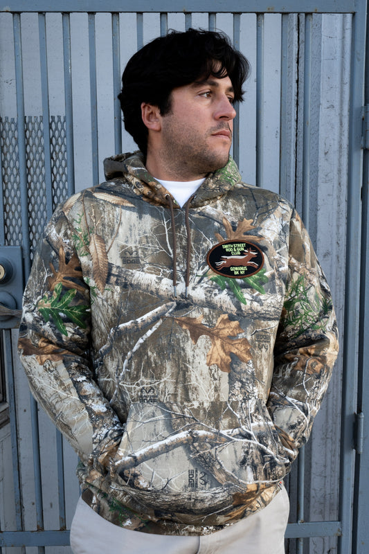 SSRGC DEER PATCH REAL TREE CAMO HOODIE