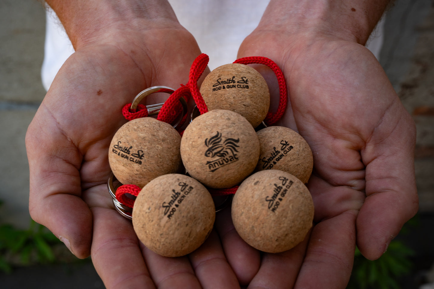 SSRGC X ANUVAT CORK FLOATING KEY CHAIN