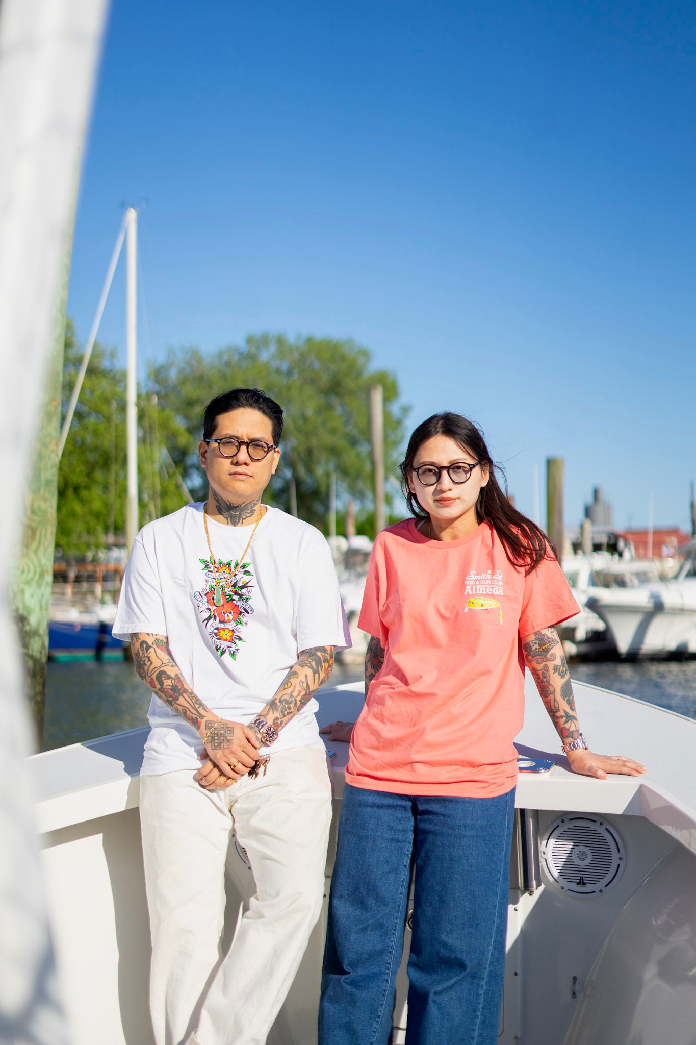 SSRGC X ALMEDA ROSE T-SHIRT
