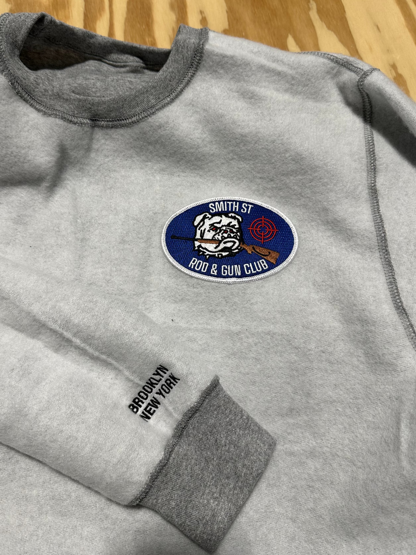 SSRGC BULL DOG INSIDE OUT CREW NECK