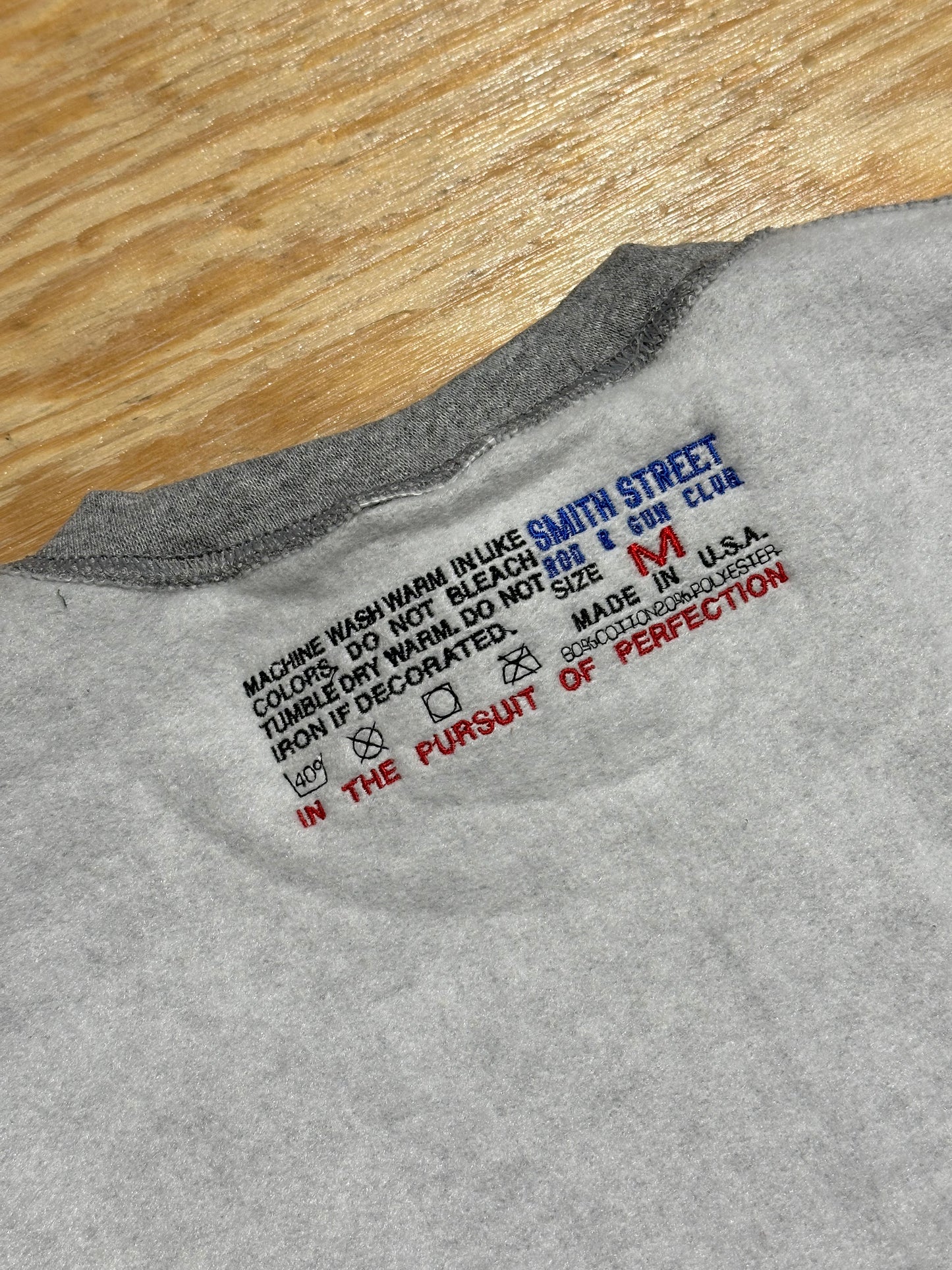SSRGC BULL DOG INSIDE OUT CREW NECK
