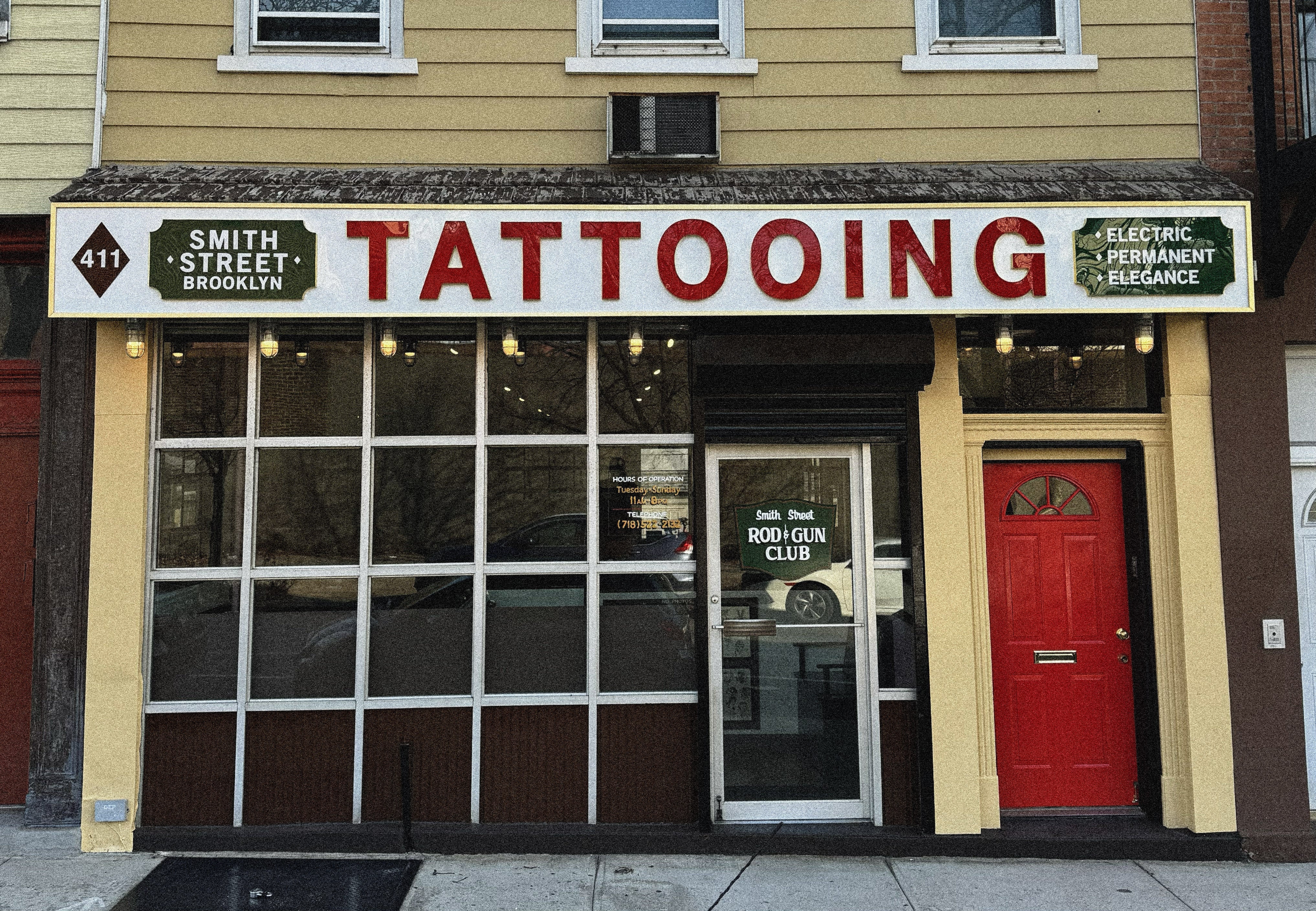 Ooti Billeaud — Smith Street Tattoo Parlour, NYC 2017...