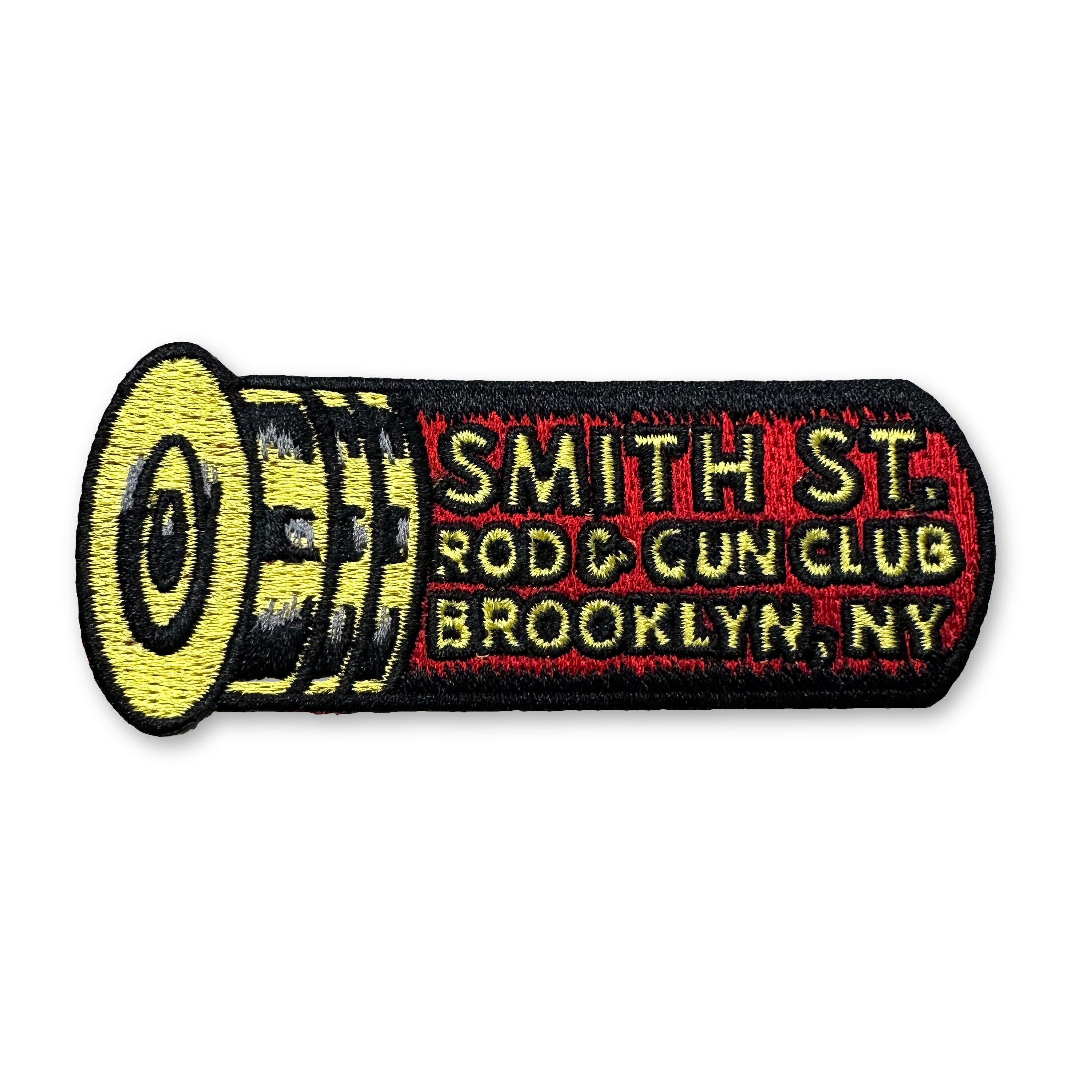 Smith St Shotgun Shell Patch – Smith Street Rod and Gun Club
